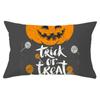 Halloween Orange Series Peach Skin Waist Pillow Cover New Rectangular Sofa Cushion Cover