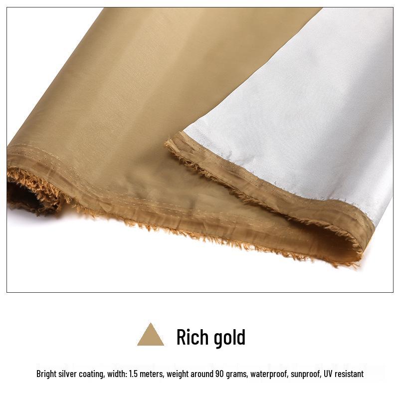 Silver-Coated Waterproof Polyester Car Cover: Dustproof, Sunshade & Rainproof Fabric