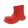 Fashion Faionable Women's Ort Rain Boots Thi Bot Outdoor Wear Waterproof Non-Slip Spring Autumn Low Cut Booties PVC Material