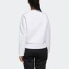 Adidas Style Soft Sweatshirt With Logo Print Women Sportswear White GM1458