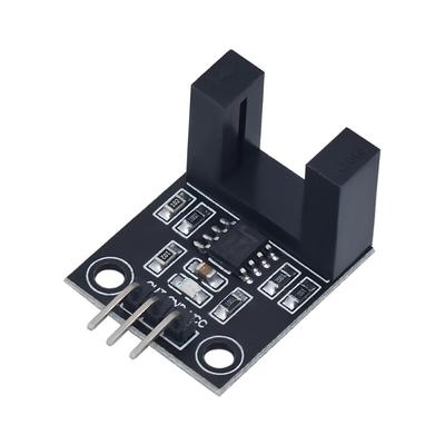 Infrared Beam Counting Sensor Module Slot-Type Optocoupler Motor Speed Measuring Module 1Pin DC1V TTL Signal Output