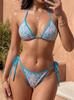 2026 European & American Three-Piece Sexy Split Bikini for Women - Hot Spring Wading Swimsuit