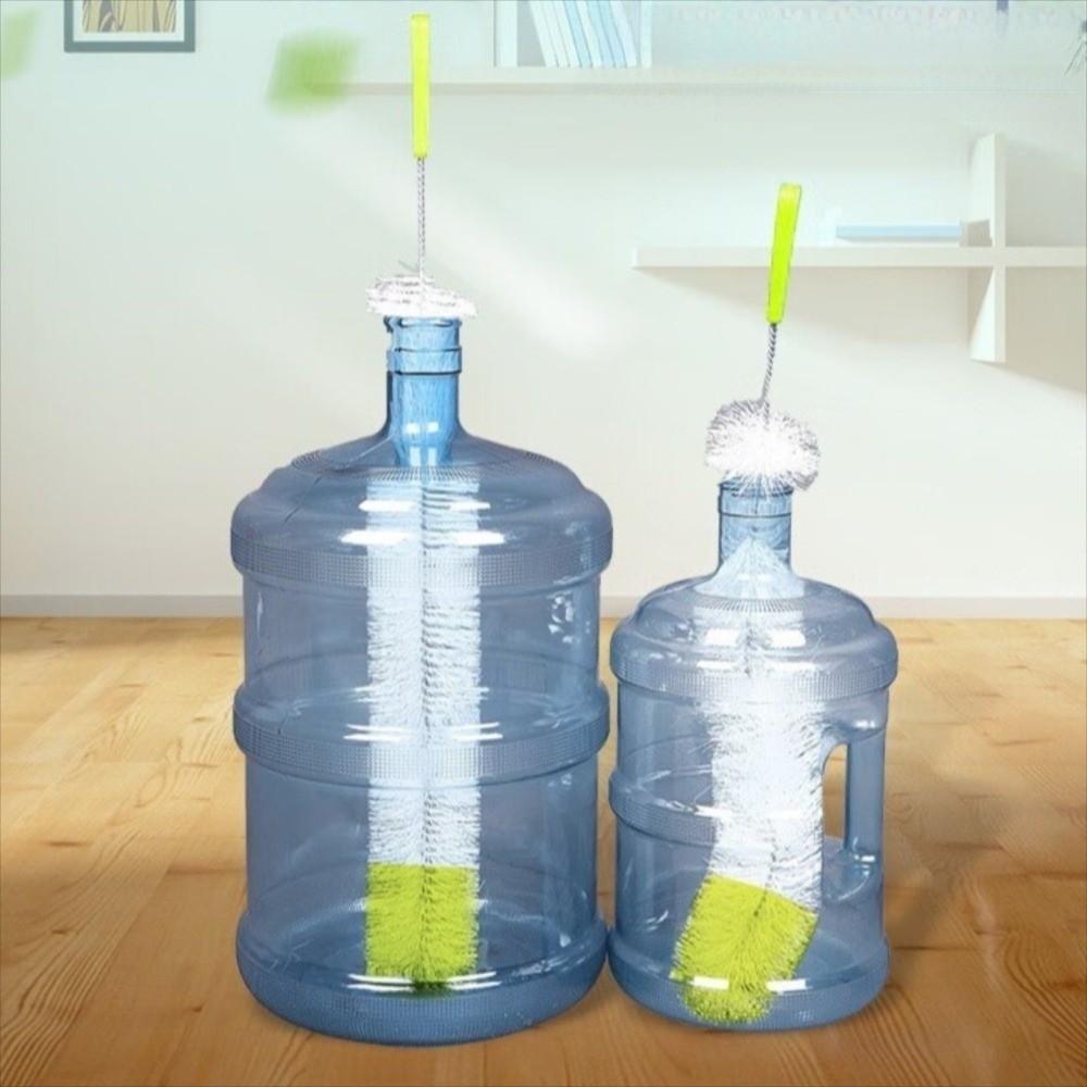 2pcs Nylon Bristles Water Bottle Brush All-Round Cleaning Brush New Long Handle Brush  Kitchen