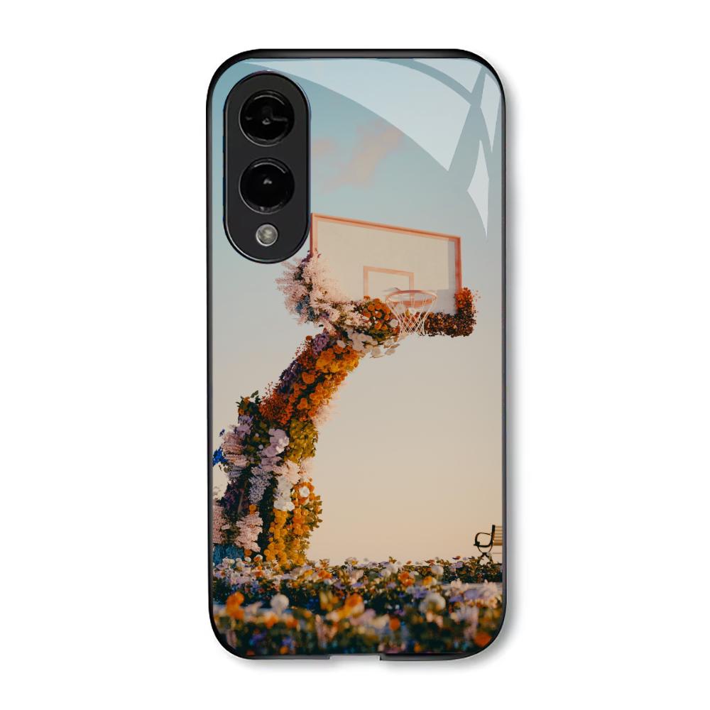 Basketball hoop Protective Exquisite High-end PhoneCase Glass PhoneCase for Samsung Galaxy S26 S25 S24 S23 S22 S21 FE,Ultra,Plus