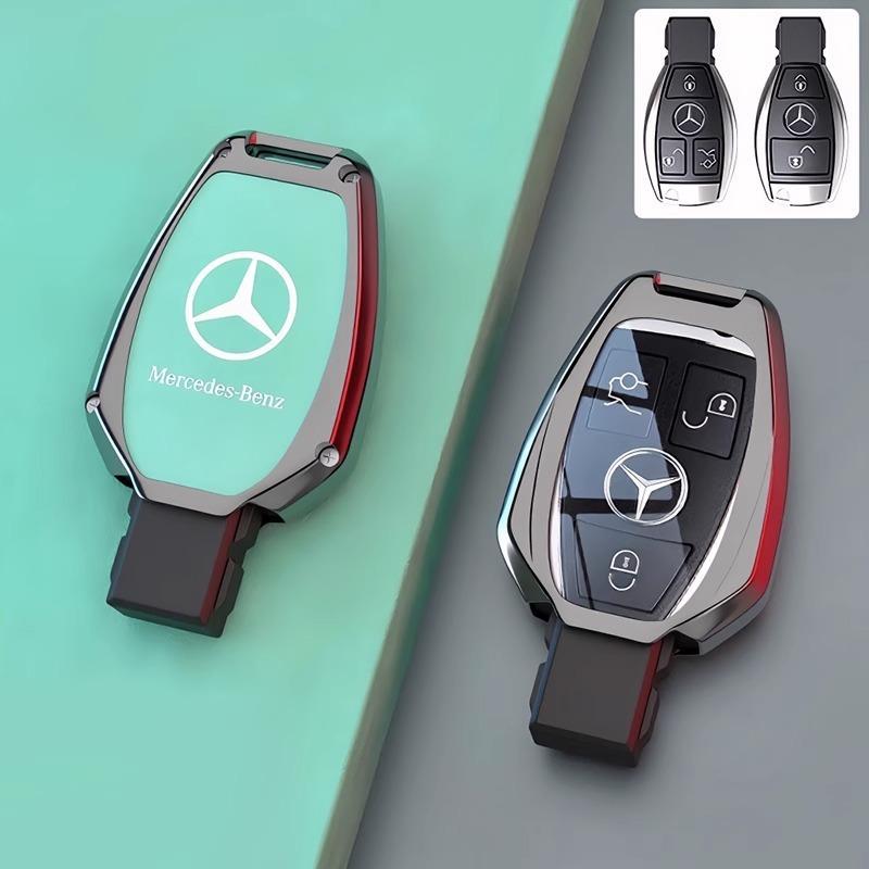 For Mercedes Benz A B C E Class GLS GLA GLK GLC CLS CLA AMG W204 W205 W212 W463 W176 Zine Alloy Car Key Case Cover Accessories JK1