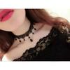 Black Lace Clavicle Chain Female Elegant Neck Accessories