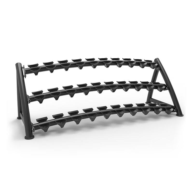 Commercial 3-Tier Dumbbell Storage Rack