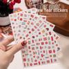 2025 Festive Nail Stickers: Fireworks & Fortune Designs for New Year Celebration