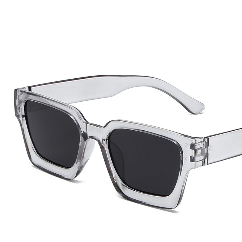 New Vintage Square Sunglasses Women Men PC Frame Retro Shades Fashion Designer Brand Sun Glasses for Male Female