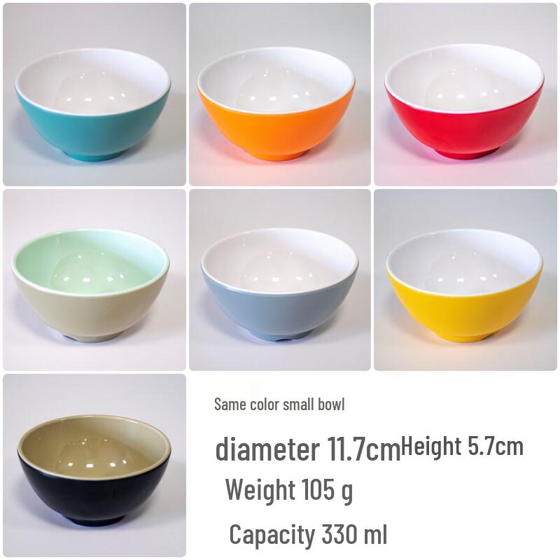Commercial Melamine Double-Handle Serving Bowls