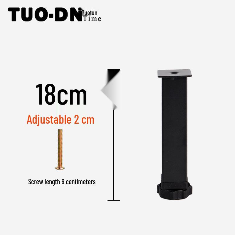 Adjustable Ribbed Bed Frame Support Legs - T-Shaped Accessories