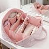 Large Capacity Handheld Cosmetic Bag Multiple Pockets Wash Bag Make Up Pouch Bag  Toiletries