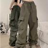 Casual Loose Wide Leg Pants Women Streetwear Fashion Straight Baggy Cargo Pants Joggers Y2k Women Trousers With Pockets 28958