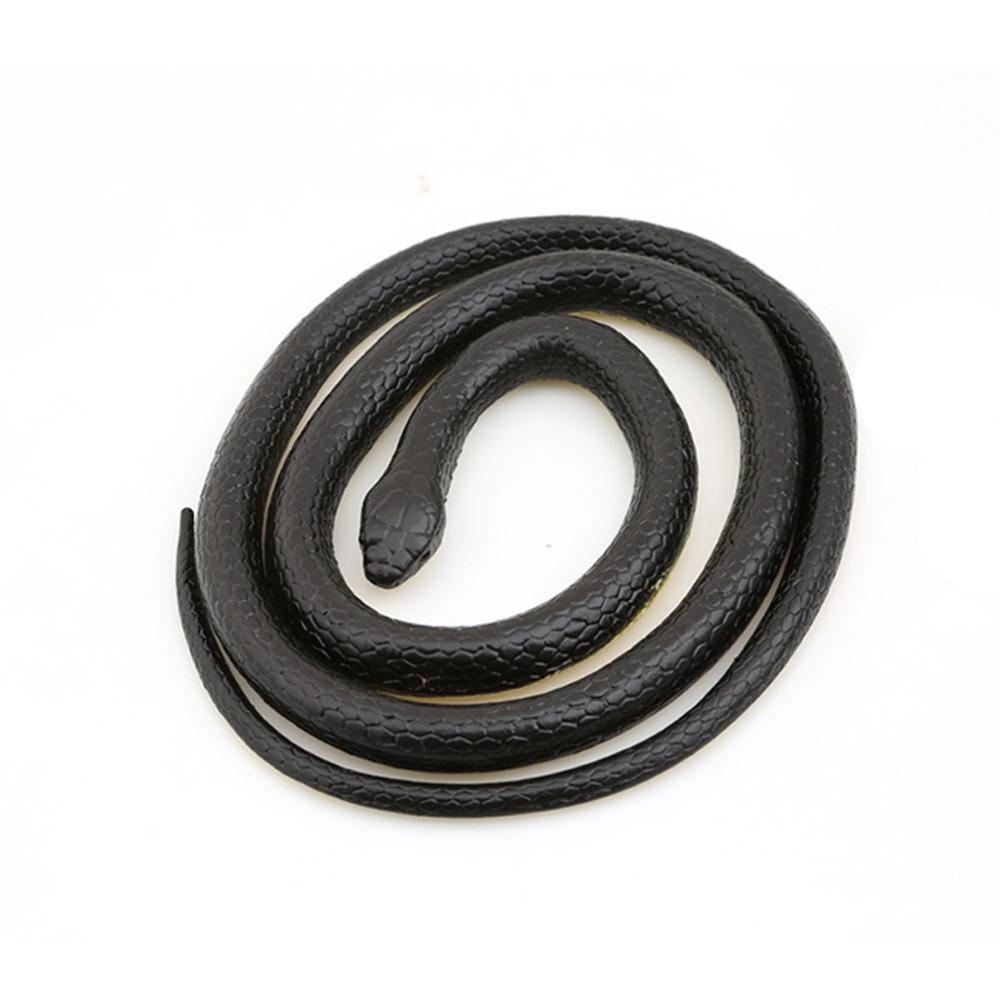 Halloween Realistic Soft Rubber Toy Snake Safari Garden Props Joke Prank Gift About 125cm Novelty an