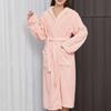 Unisex Pocket Hooded Bathrobe - Soft and Comfortable, Essential for Home