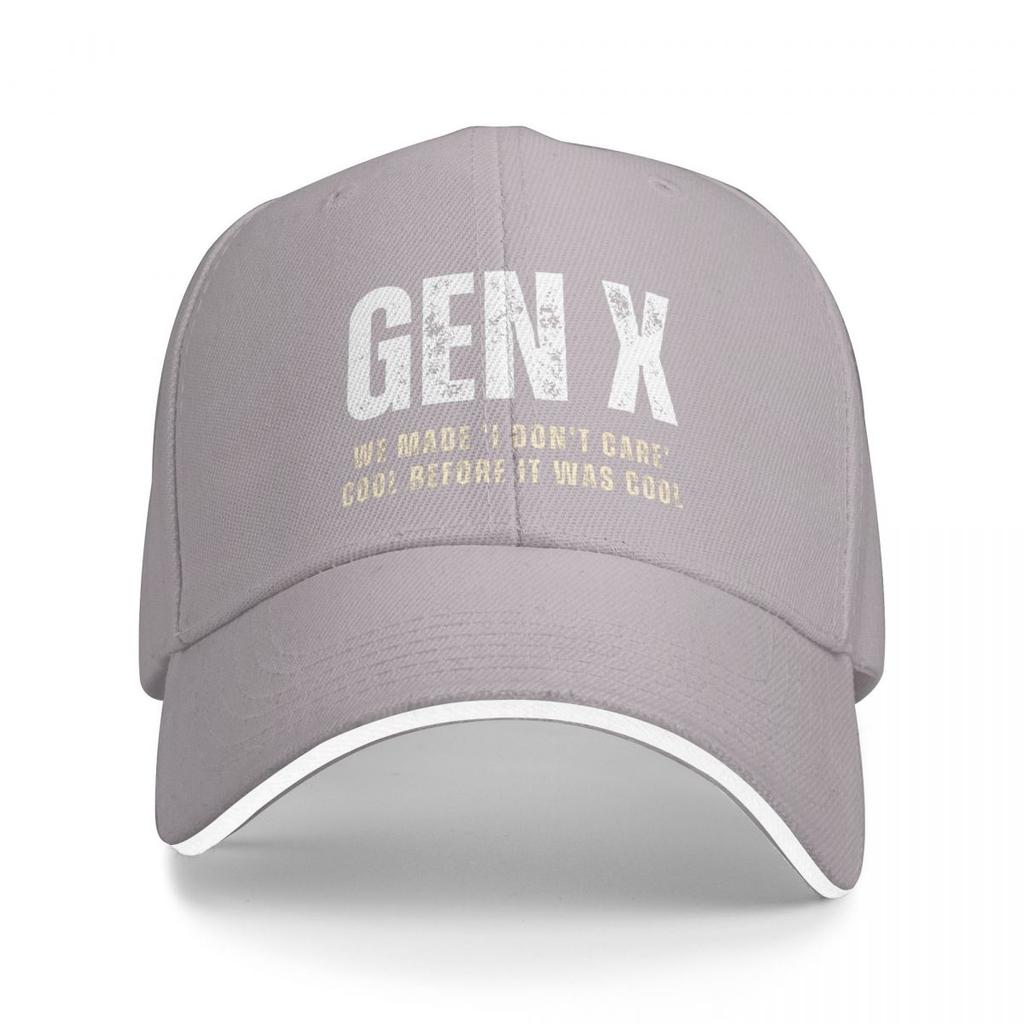 Baseball Caps Gen X Boomers We Don't Care Fun Casquette Female Male Outdoor Spring Hats