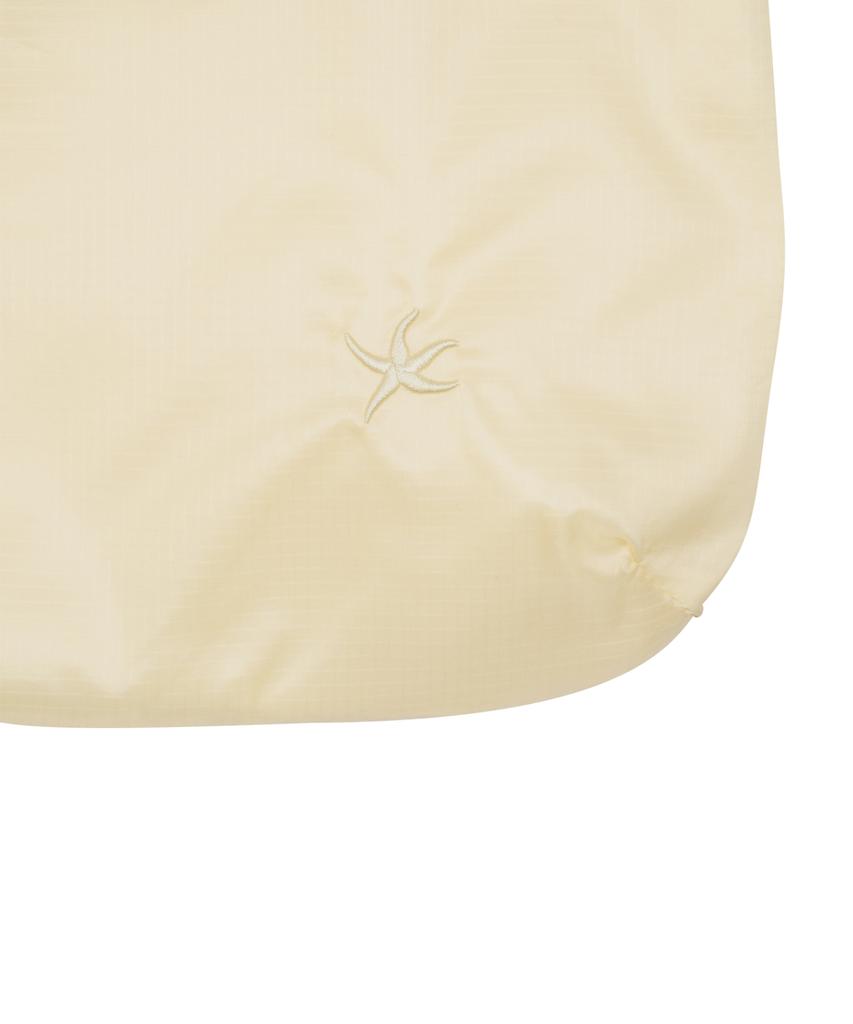 The Coldest Moment Tcm Mini Logo Ripstop Cross Bag (Cream)