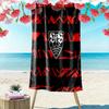Stuttgart Legend Print Beach Towel, Large Soft Quick Dry Towel for Beach Camping Swimming