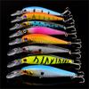 Zmart Minnow Lure Hard Bass Fishing Tackle 48-Piece Set, 10cm, 9cm, 7.5cm, 7cm, 5cm, Crankbaits, High-Quality