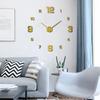 3D Wall Clock Luminous Frameless Wall Clocks DIY Digital Clock Wall Stickers Silent Clock for Home Living Room Office Wall Decor2