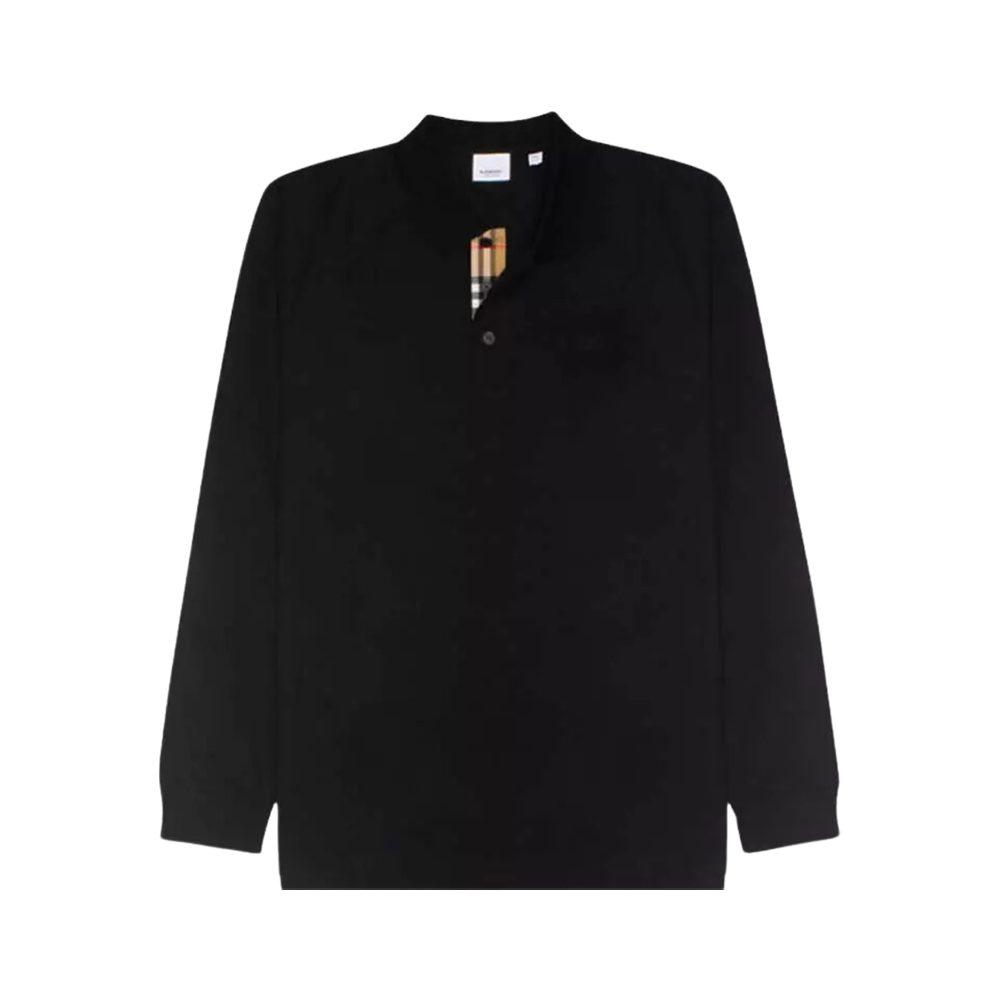 Burberry FW23 Polo Shirt Men`s Black