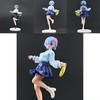 Exquisite Rem Anime Figure From Another World In Beautiful Blue And White Skirt