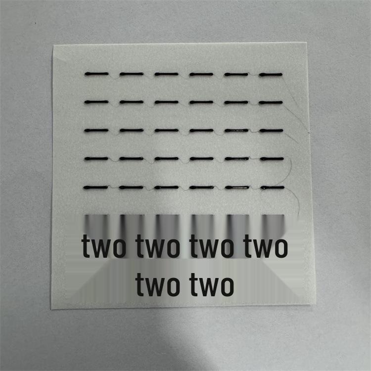 Temperature-Sensitive Self-Adhesive Segmented False Eyelashes