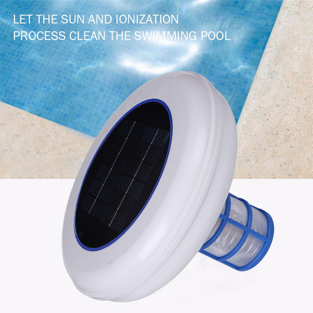 Swimming Pool Solar Ionizer Cleaner Pool Water Purifier Silver Ion Swimming Pool SPA Fountain Cleaner Swim Pool Cleaning Tool