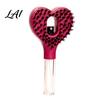 Scalp Massage Brush Heart Shape Spray Hair Brush Frizz Control Portable Detangling Comb 55ML Refillable Misting for Dry Flyaway & Tangled Smoothing