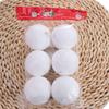 6pcs DIY Christmas Snowballs 4/6/8CM Christmas Hanging Balls  Home Xmas Decor