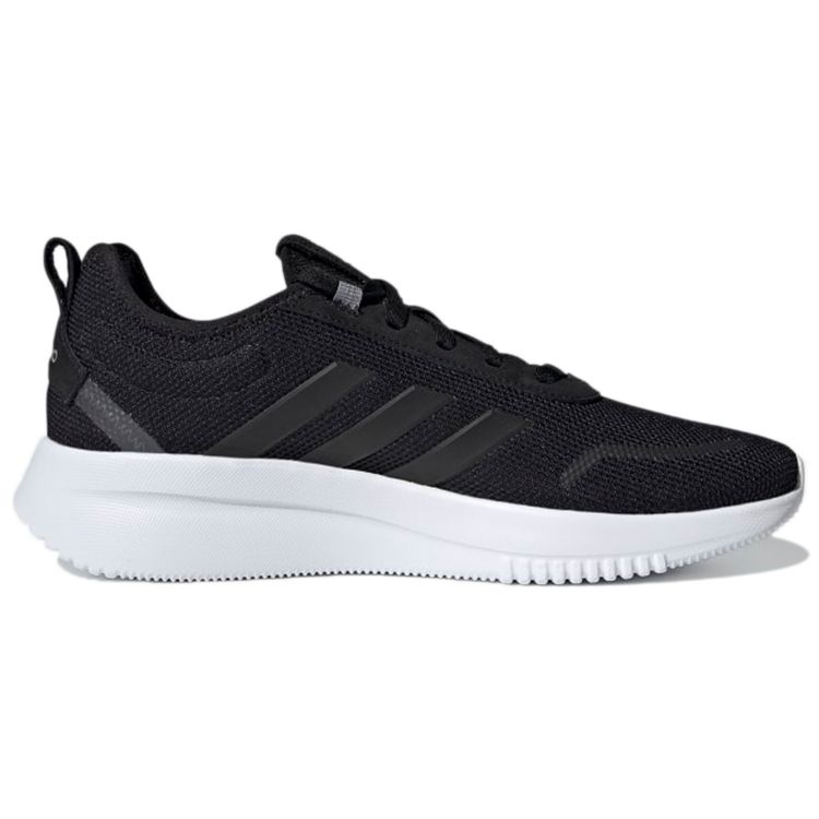 Adidas Neo Lite Racer Series Comfortable Durable Low Top Running Shoes Men Sneakers Black H00679