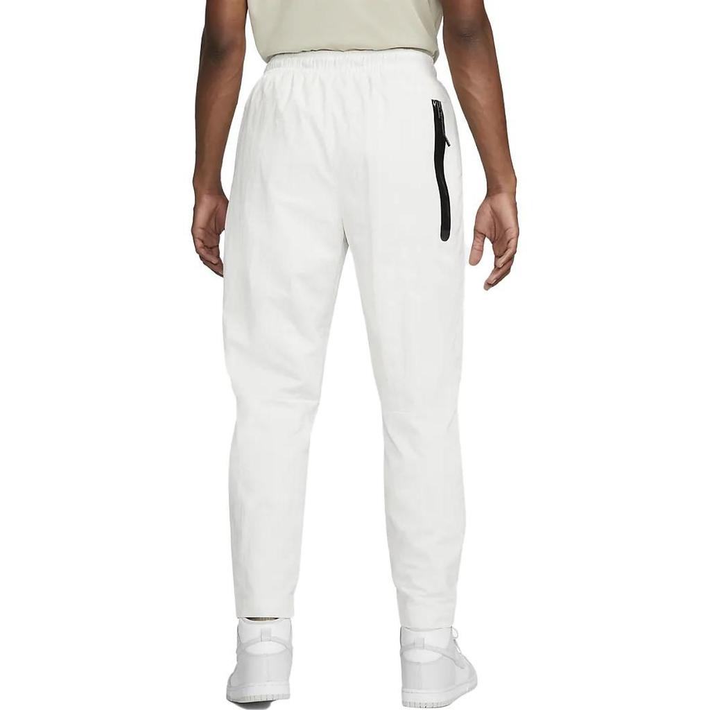 Nike Casual Pants Men's White Moderate Straight Fit Pants DQ4343-030
