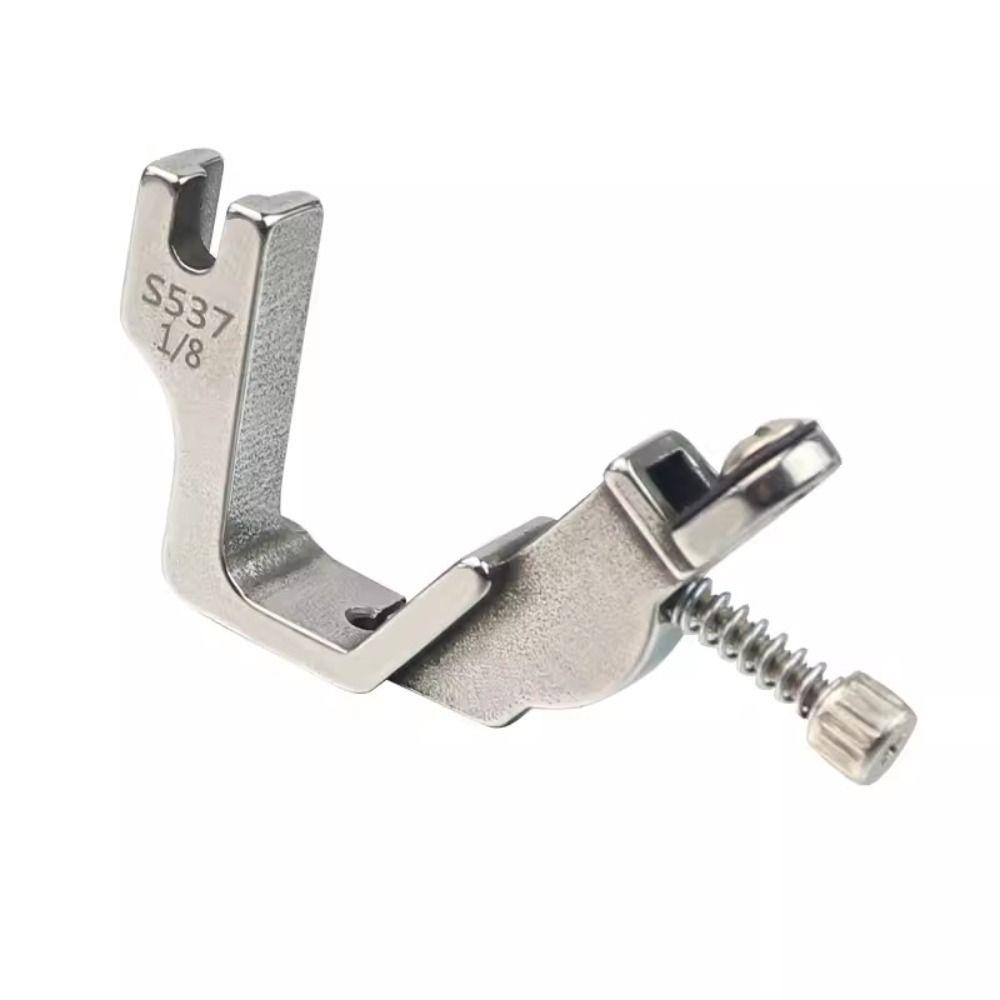 S537 Pleated Wrinkled Presser Foot Industrial Right Guide Pressing Foot Multifunctional Lockstitch Sewing Machine Feet