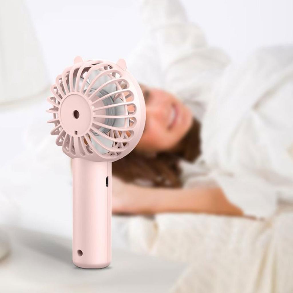 Handheld Fan Portable Fan Rechargeable Small Pocket Fan with 3 Speed USB Fan for Office Outdoor Indoor Pocket Fan