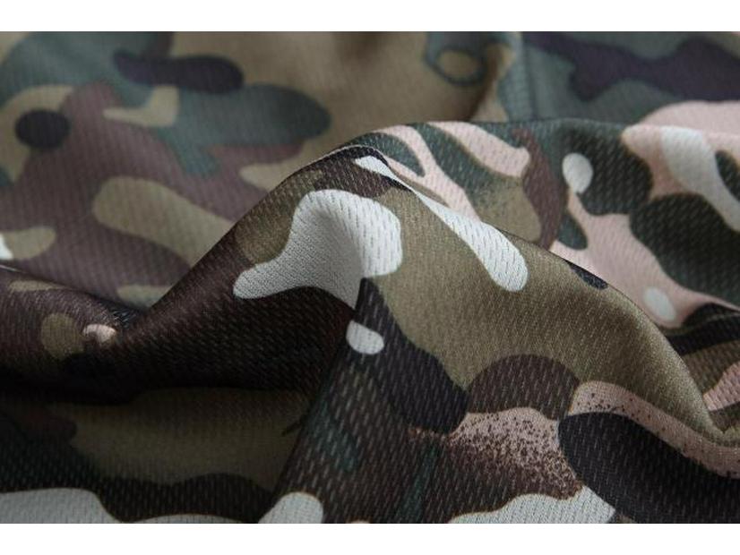 Men's Korean Style Camouflage Short Sleeve T-shirt, Special Forces Slim Fit Military Summer Tee, Trendy.