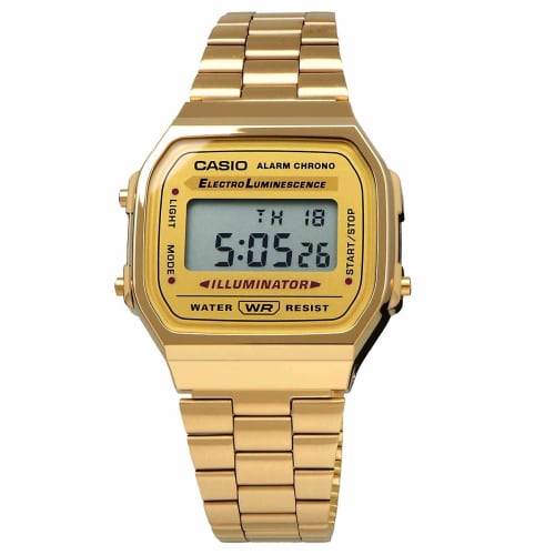 CASIO QUARTZ/Casio A168WG-9 STANDARD Standard Watch Men's Women's Digital Chipkashi