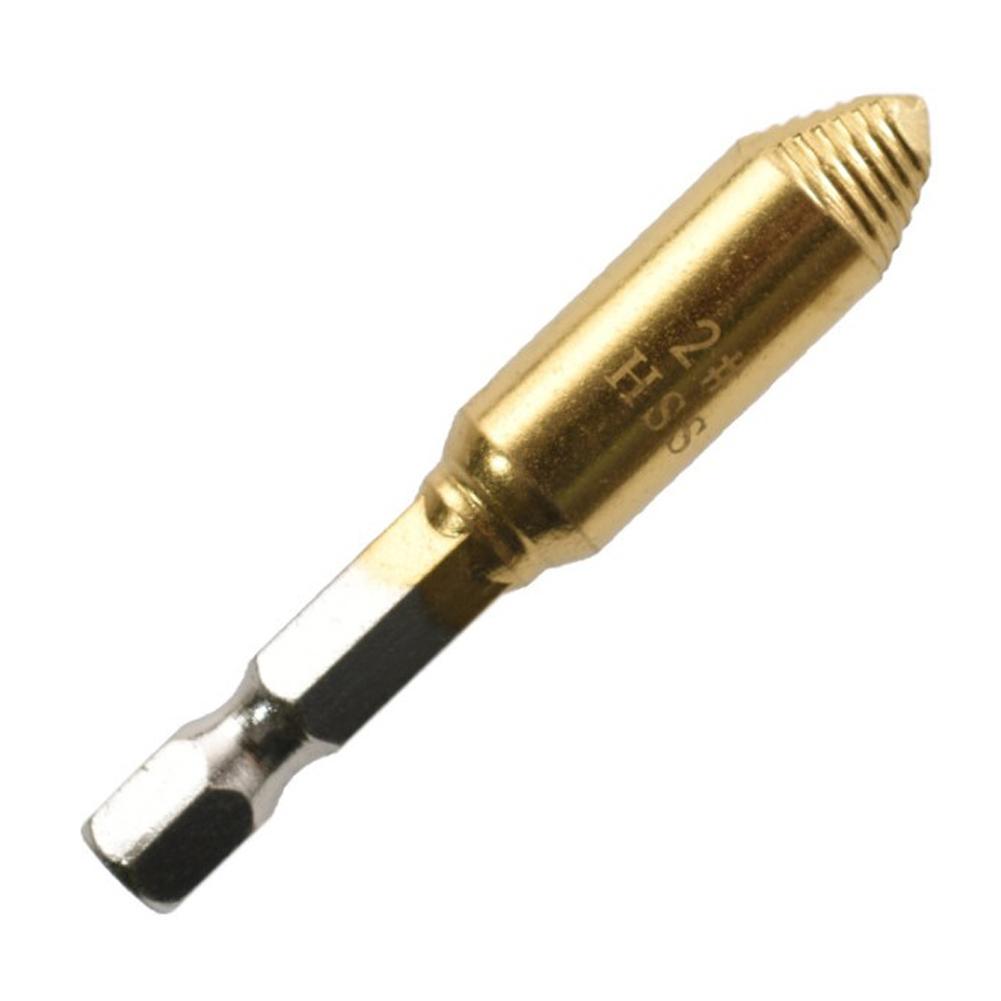 5pcs Damaged Screw Extractor Drill Bit Hex Handle Single Head Removal Screw Tool Hand Tools Tool Accessories Professional Tools