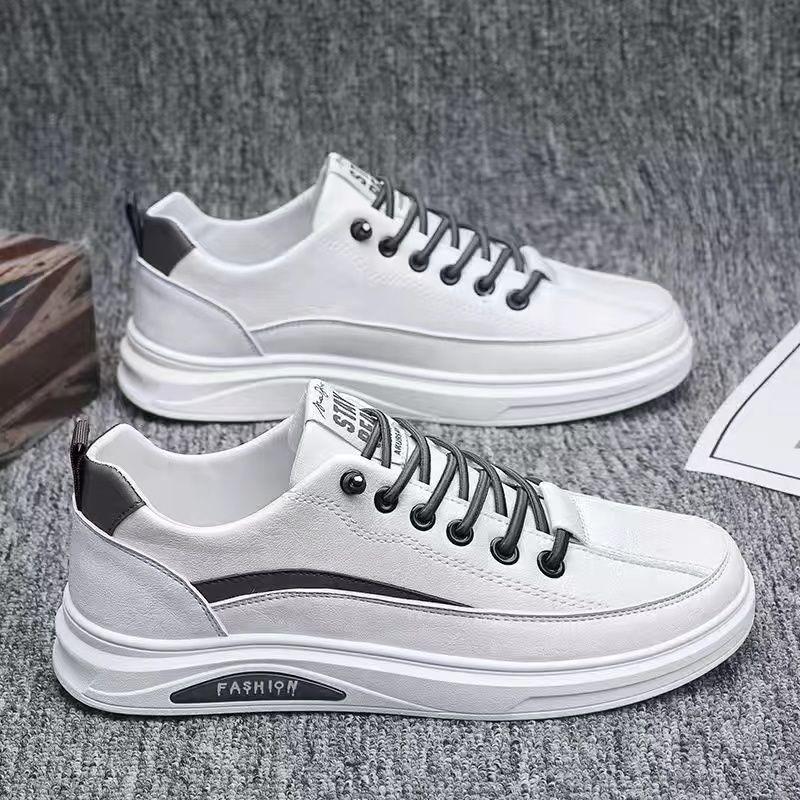 Sports Casual Shoes Spring and Autumn Season White Shoes Breathable Soft Sole Running Shoes Korean Version Versatile Antiskid Shoes