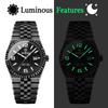Men's Watch Stainless Steel Calendar 3ATM Waterproof Luminous Analog Display Simple Fashion Quartz Watch Men's Accessory - Birthday Anniversary