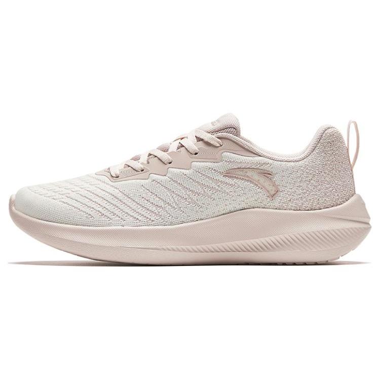 

New Anta Anti Slip Wear Resistant Low Top Running Shoes Women s White Pink 922335505-3 35.5