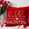 Pillow Valentine's Day Pillow Case Red Love Bedside Pillow Sofa Cushion