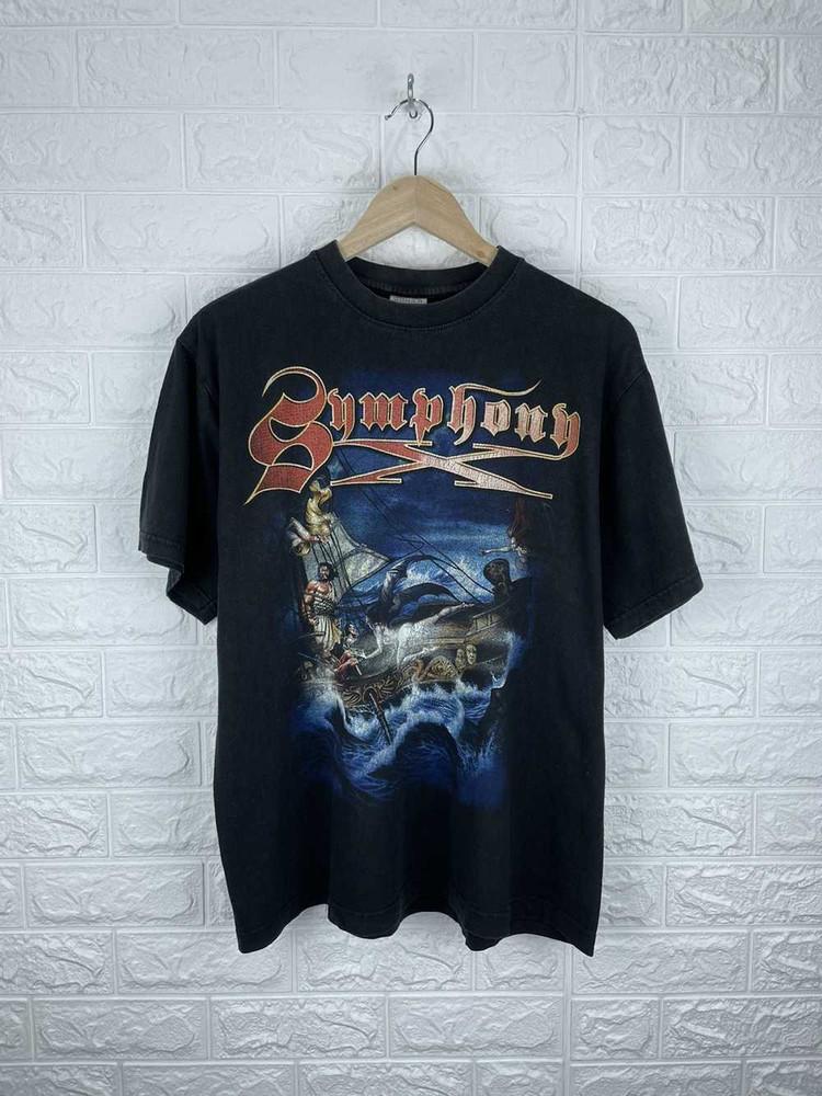 Symphony X World Tour Metal Band Tee Shirt Men#039s Cotton All Sizes NZ1720 Unisex T-Shirt XXXL