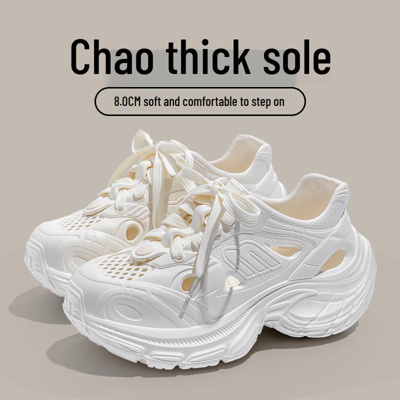 Women's Thick-Soled Non-Slip Slippers, Soft Summer Flip Flops, Height-Boost, Unisex Large Sizes Available.