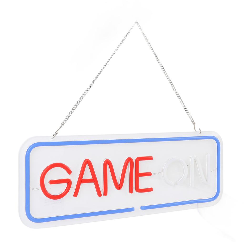 Gaming Neon Sign Colorful USB Powered Adjustable Brightness Wall Decor LED Neon Light Sign for