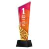 Dazzling Custom Crystal Trophy for Exceptional Employee Achievement and Event Commemorations - Professional Design and Engraving