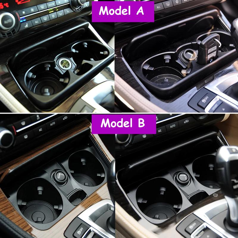 F10 F11 F18 Interior Car Front Center Console Drink Water Cup Holder Assembly For BMW 5 Series 523 528 530 535 540 51169256131