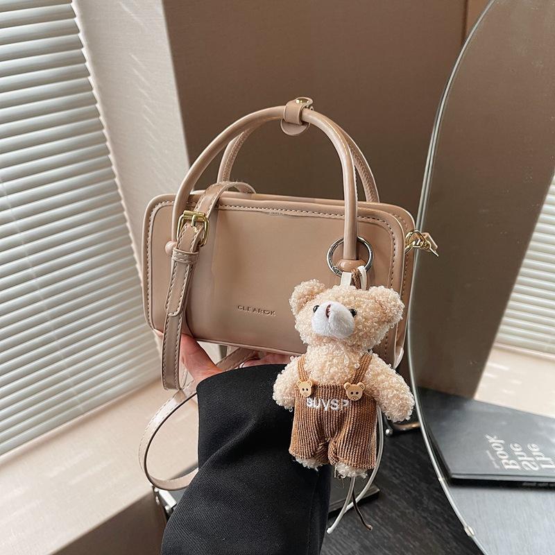 Bolsa Pequena Feminina Nova Casual Versátil Bolsa Mensageiro Moda Portátil Bolsa Pequena Quadrada