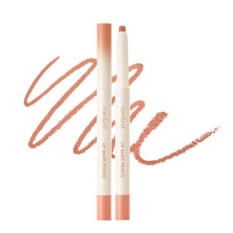 Rom&nd Lip Mate Pencil 0.5g Natural Lip Contour & Overlip Defining Pencil for Fuller-Looking Lips