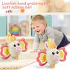 Baby Lionfish Hand Grasping Ball Soft Rubber Rattle Baby Teether Soothing Newborn Toy