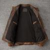 Men Leather Jacket Slim Fit Short Genuine Cow Jackets Men's Cowhide Coat Biker Style Sheepskin Clothes Spring Autumn